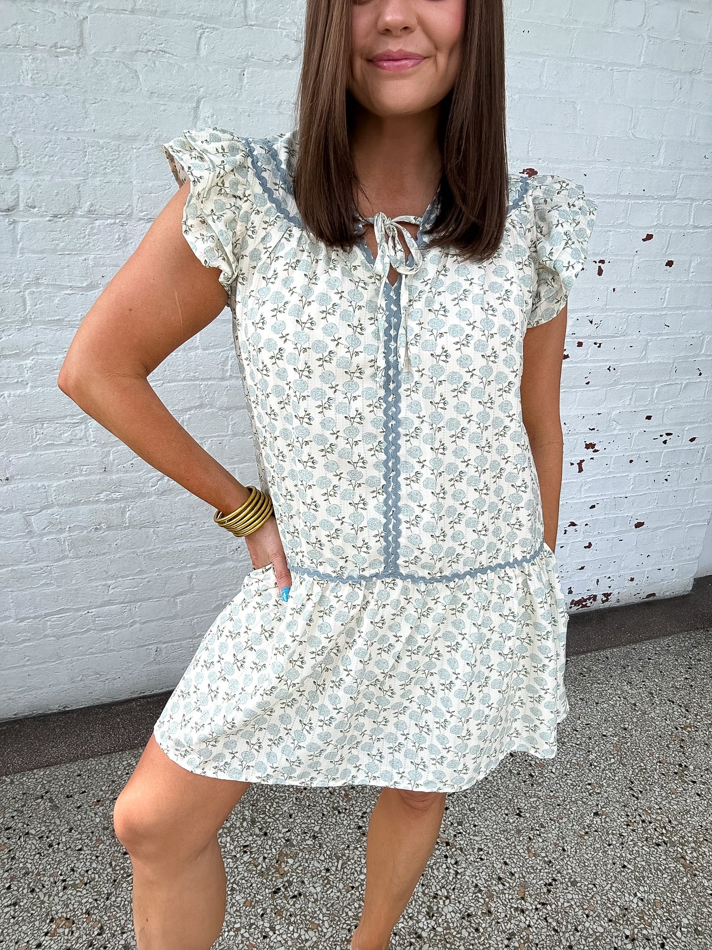 AT LAST MINI DRESS