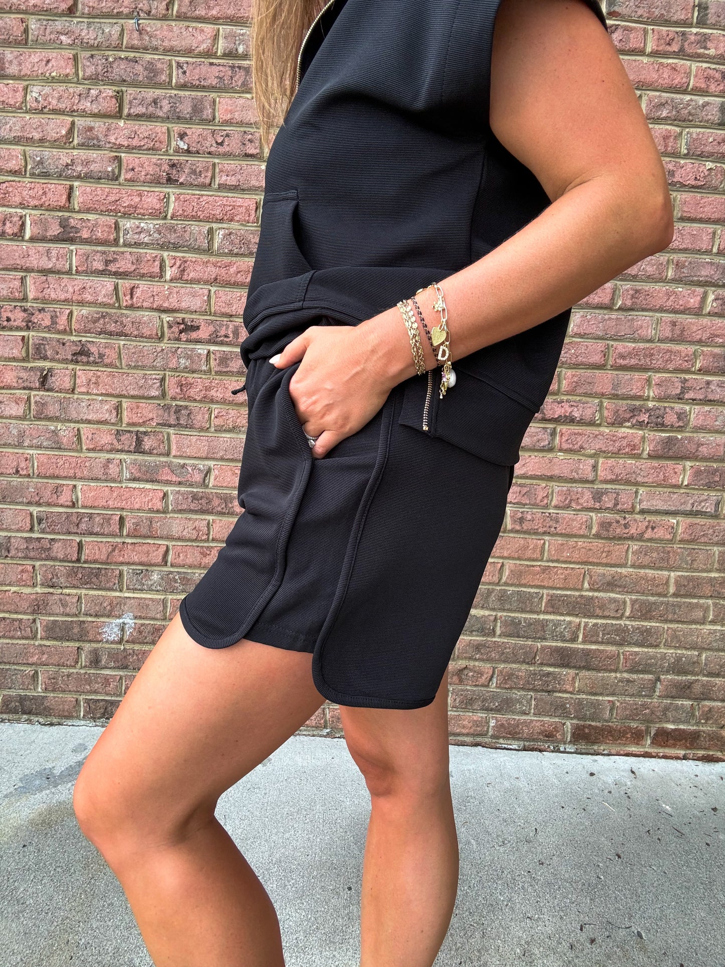 GIA RIBBED SHORTS