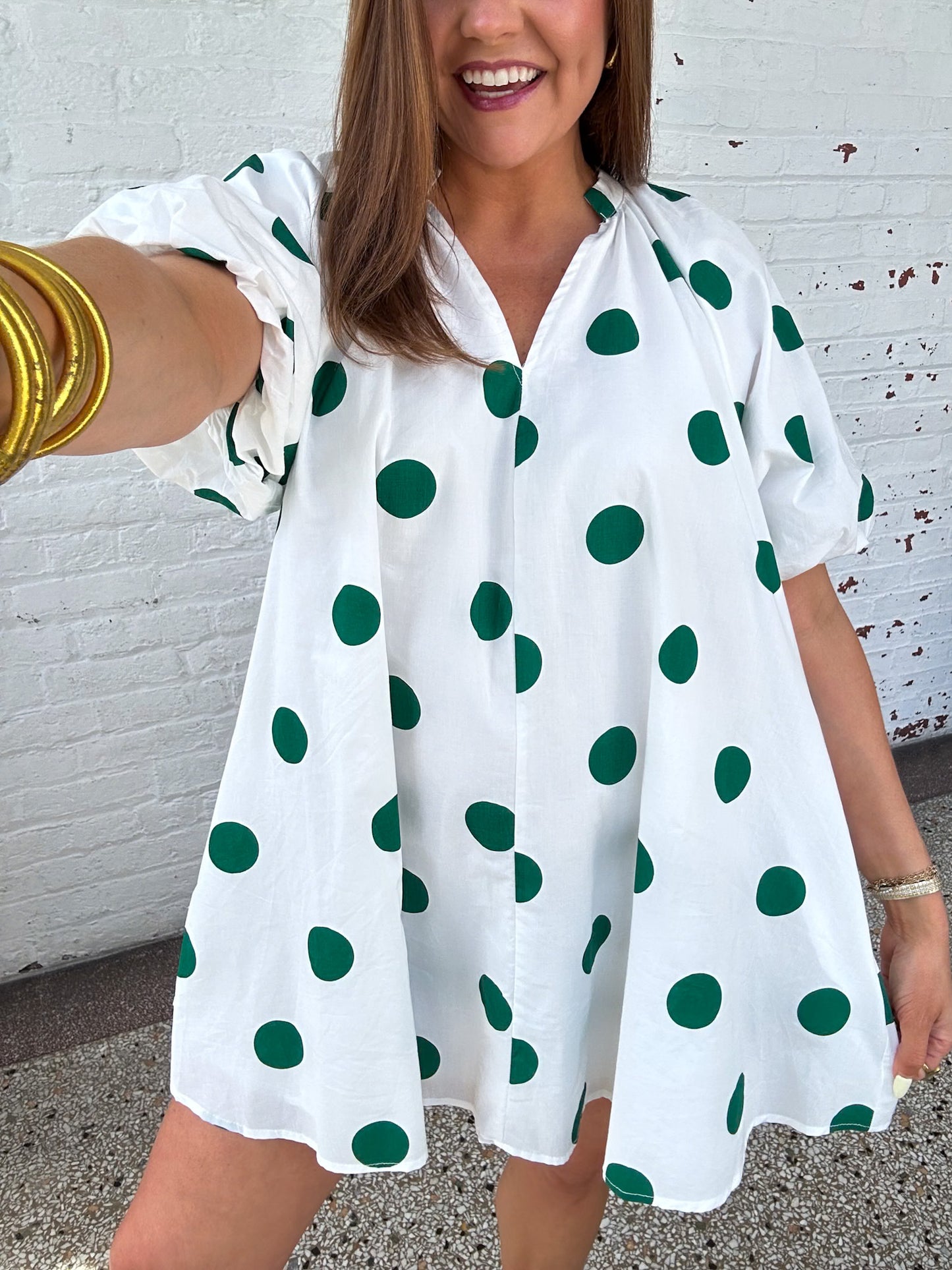 KELLY DOT MINI DRESS
