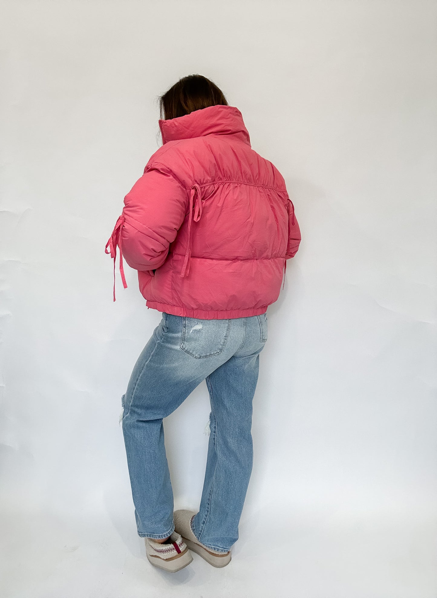 PINK PUFFER JACKET