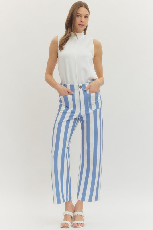 SELENA STRIPED PANTS