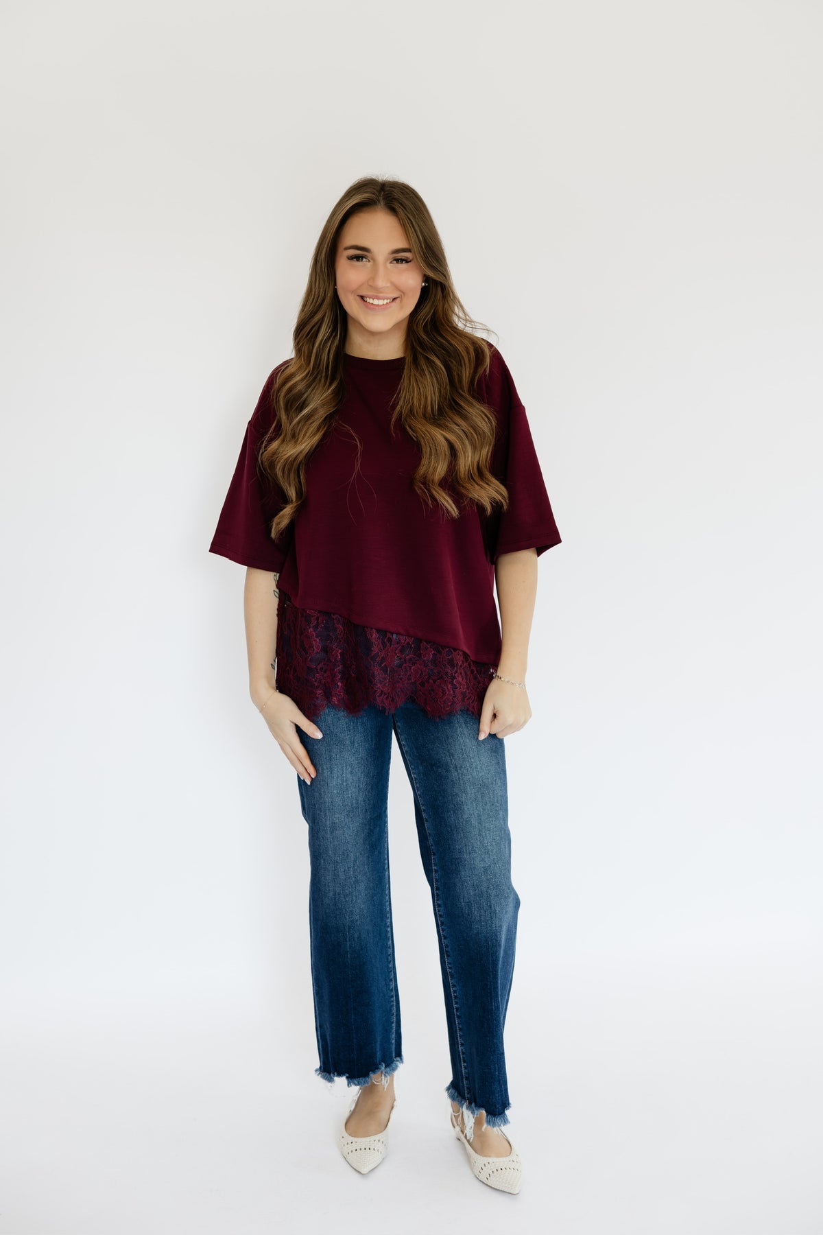 ELEVATE IT TOP - BURGUNDY