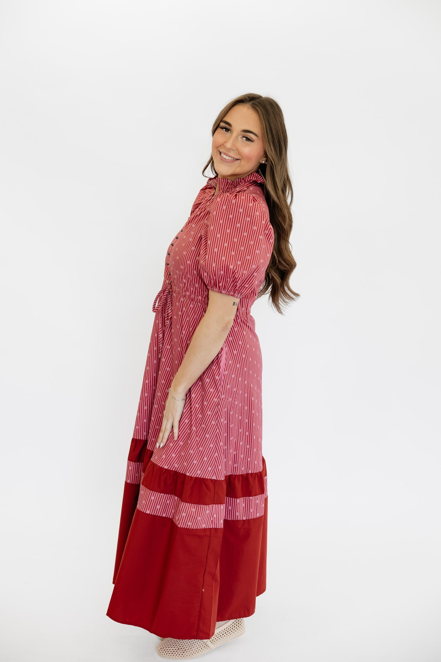 ON THE DOT MAXI DRESS
