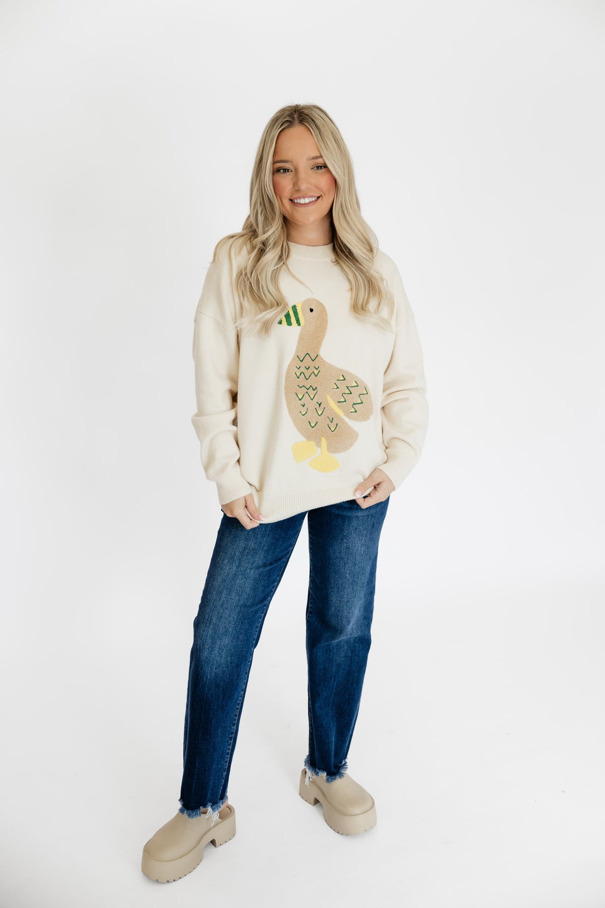 LUCKY DUCK SWEATER