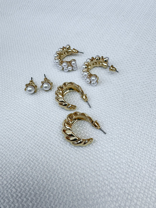 CLASSIC CHIC EARRING SET