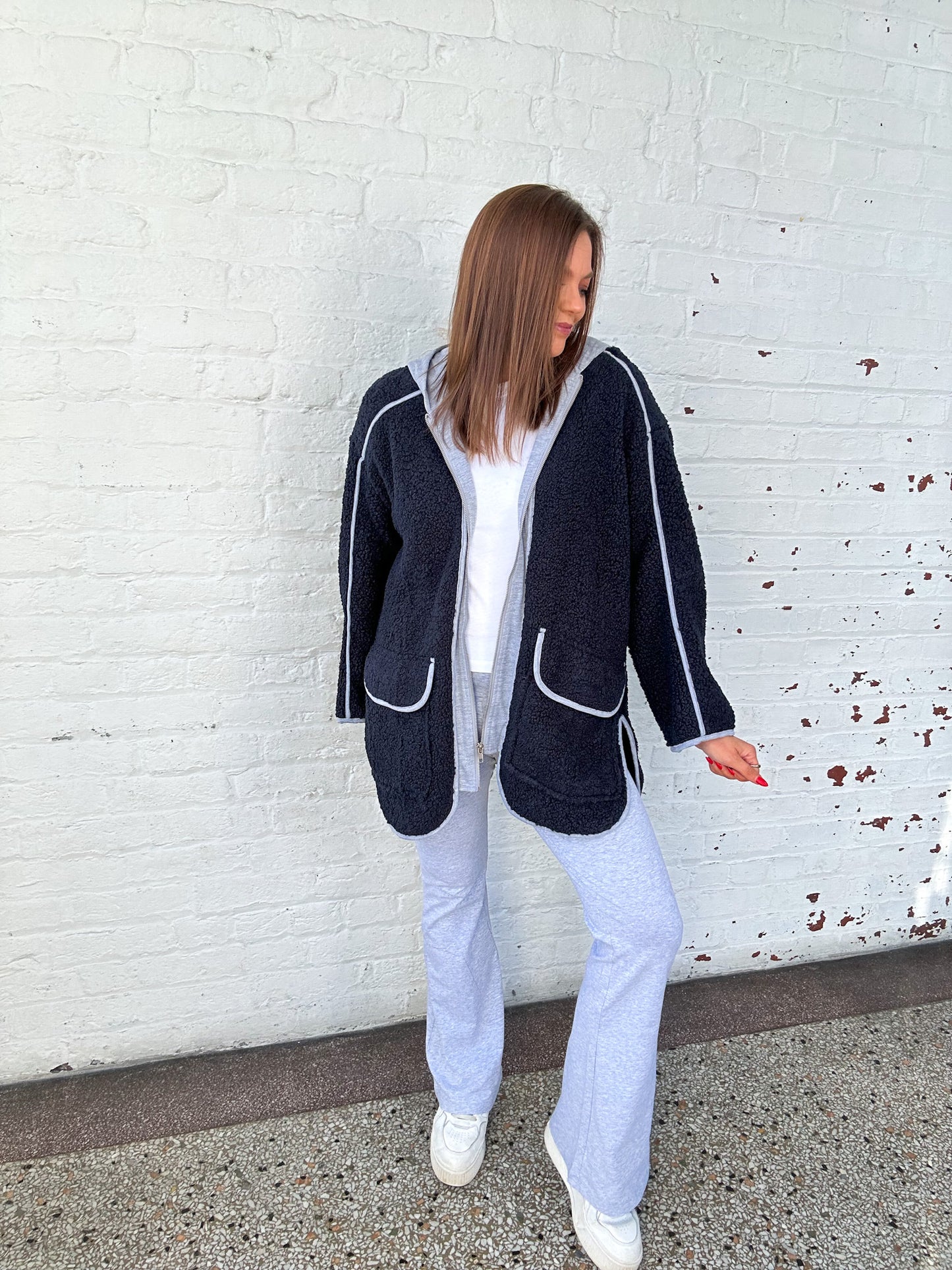 MIDNIGHT SHERPA JACKET