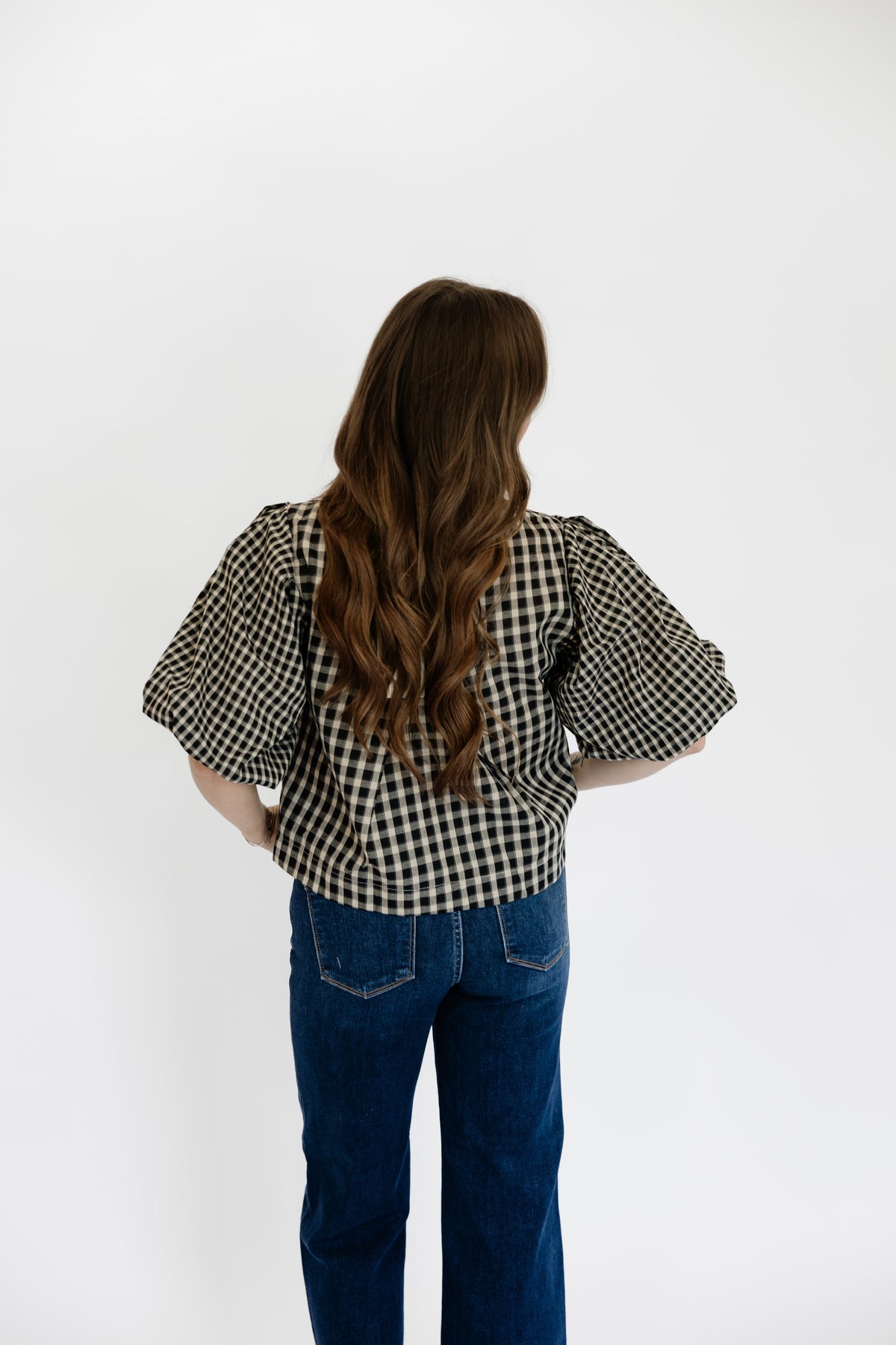 HEIRLOOM GINGHAM TOP