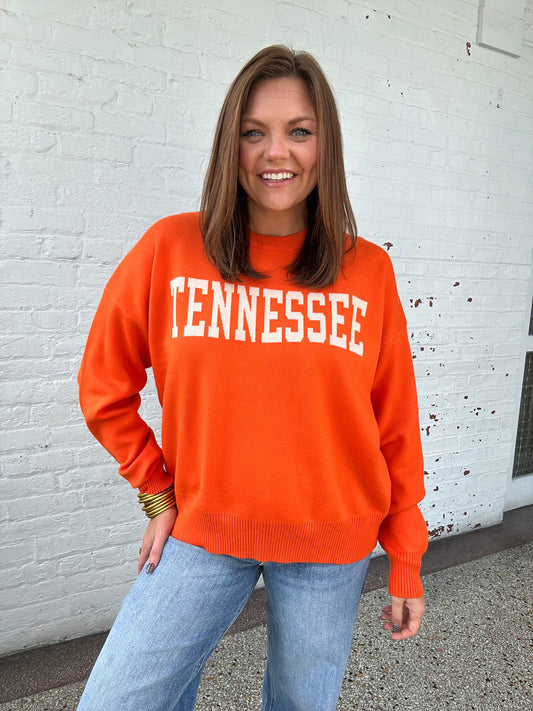 TENNESSEE SWEATER - ORANGE