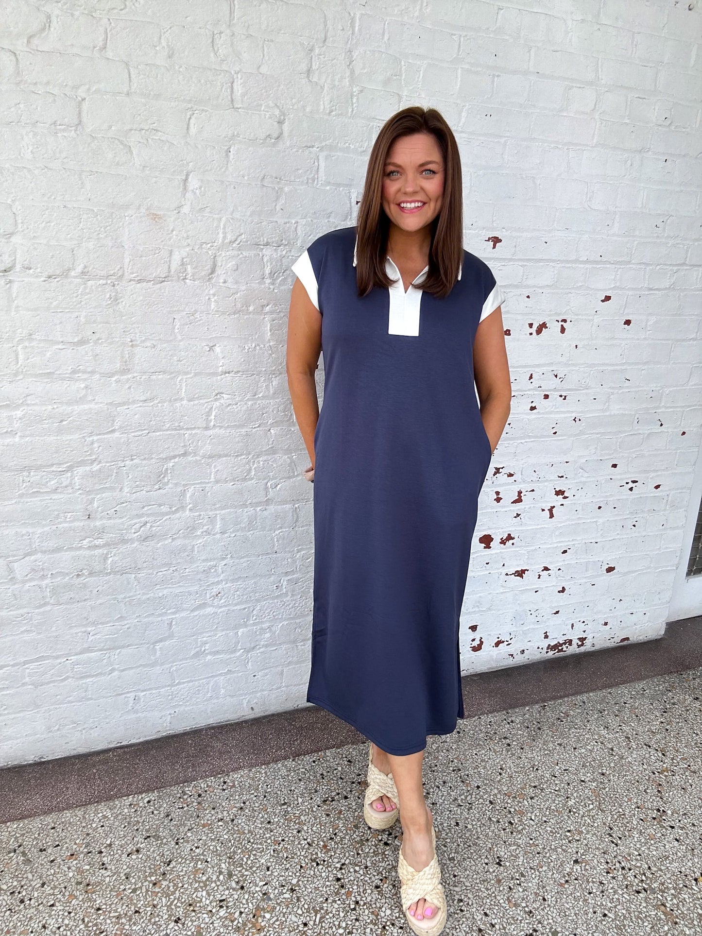 MIDNIGHT TIDE MAXI DRESS