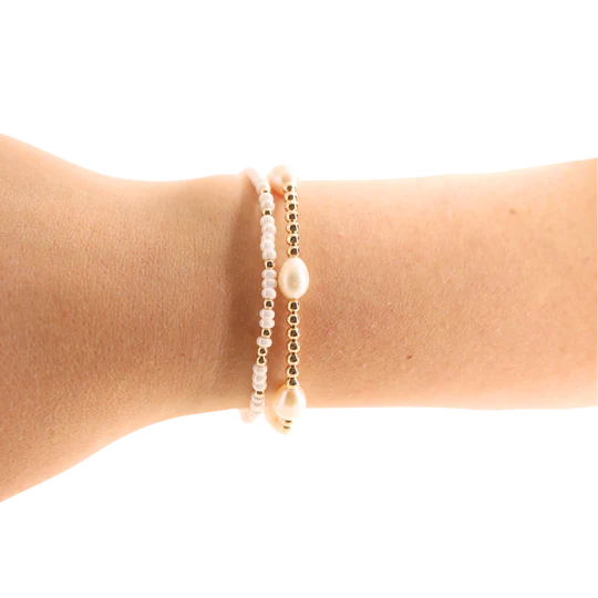 Pearl Poppi Bracelet in Gold