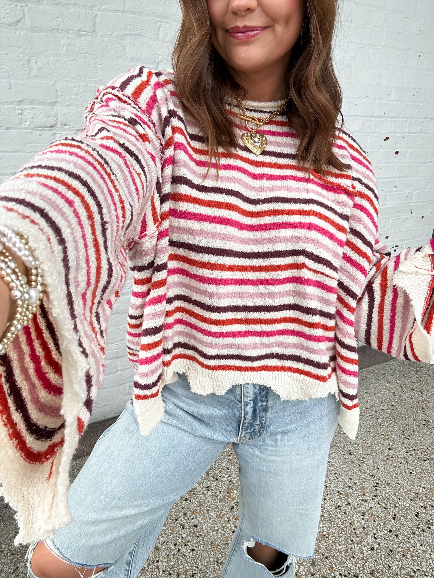 MAKE ME BLUSH SWEATER