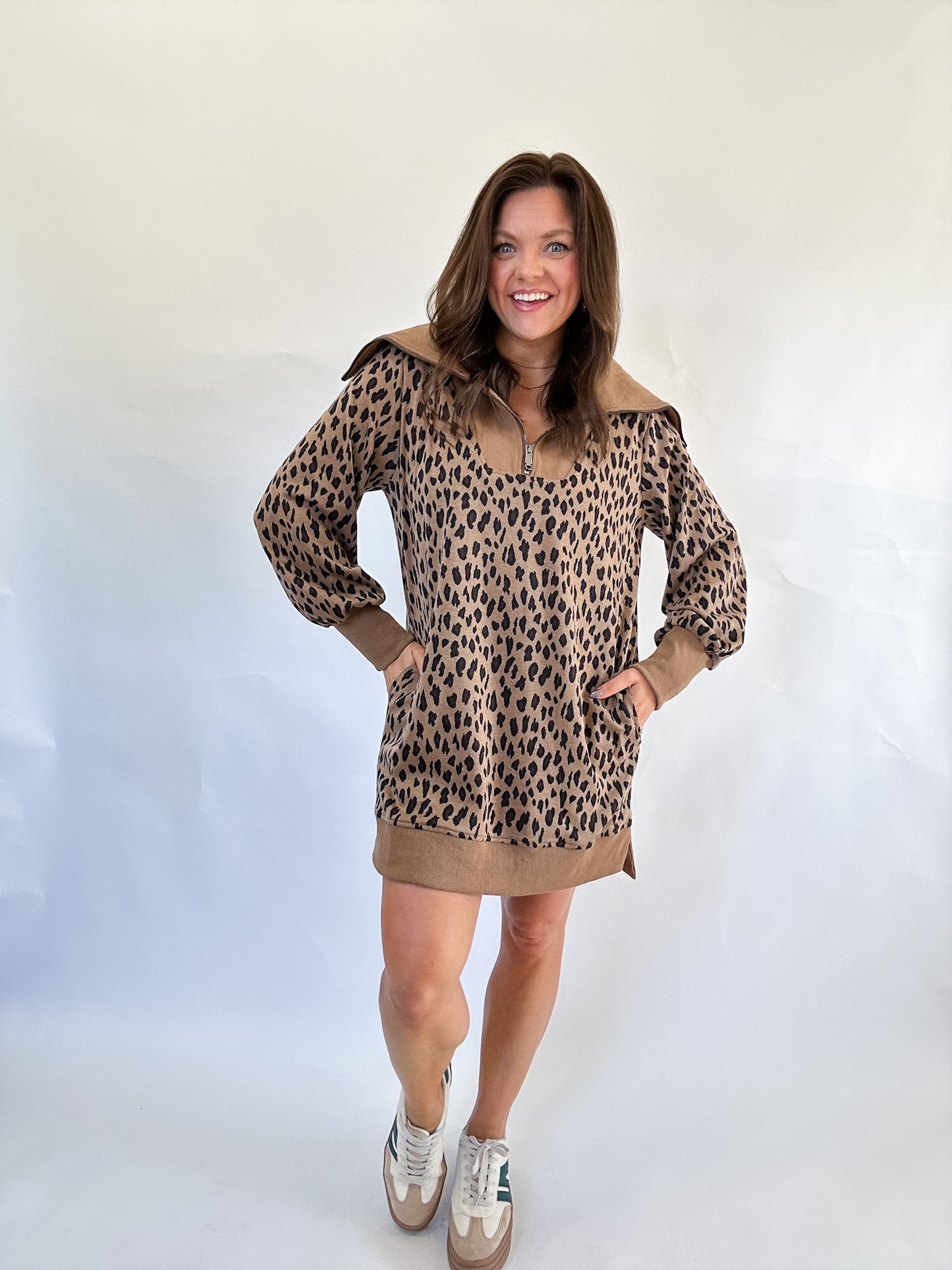 LOVELY LEOPARD DRESS