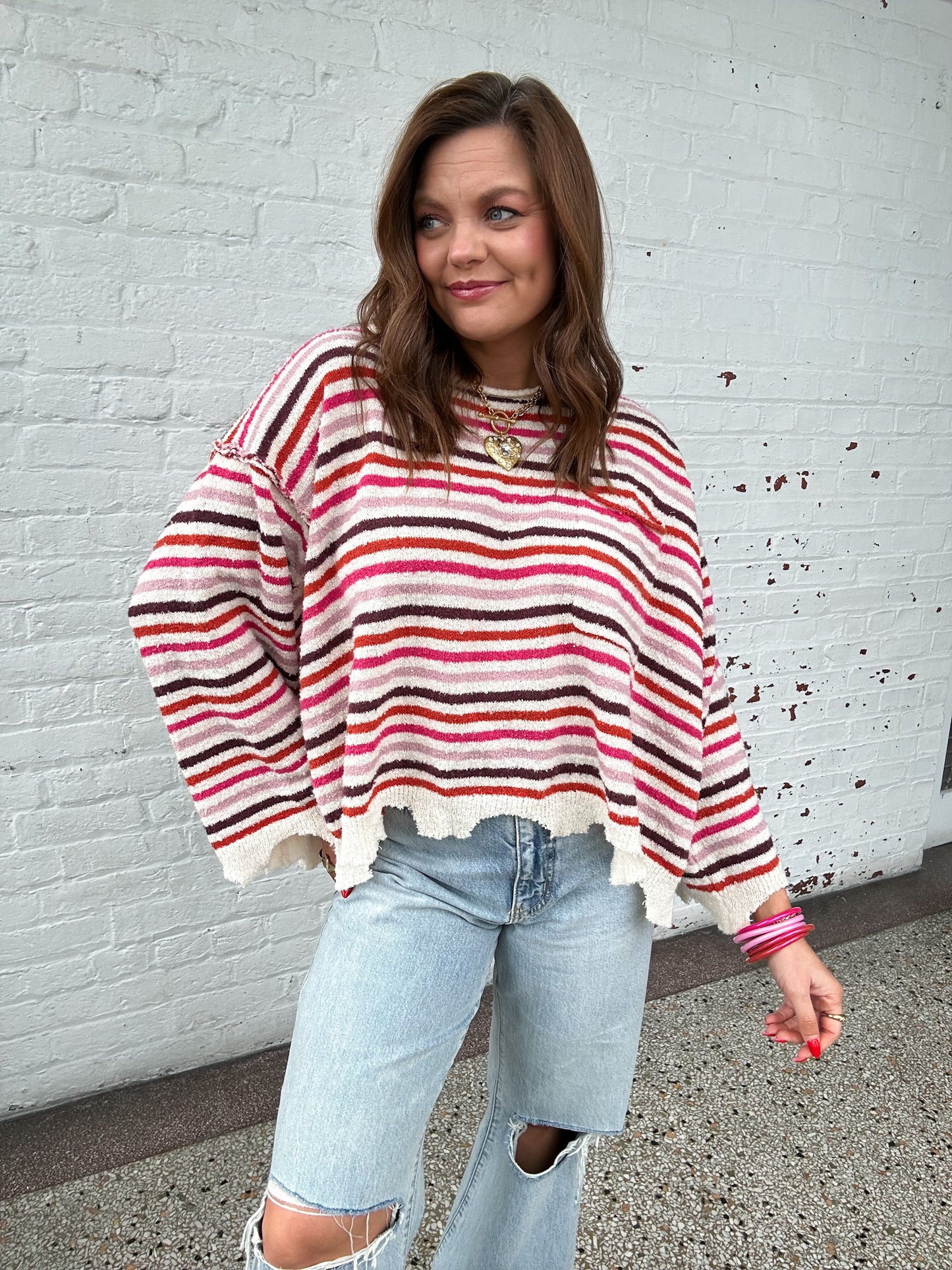 MAKE ME BLUSH SWEATER