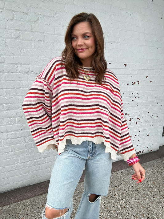 MAKE ME BLUSH SWEATER