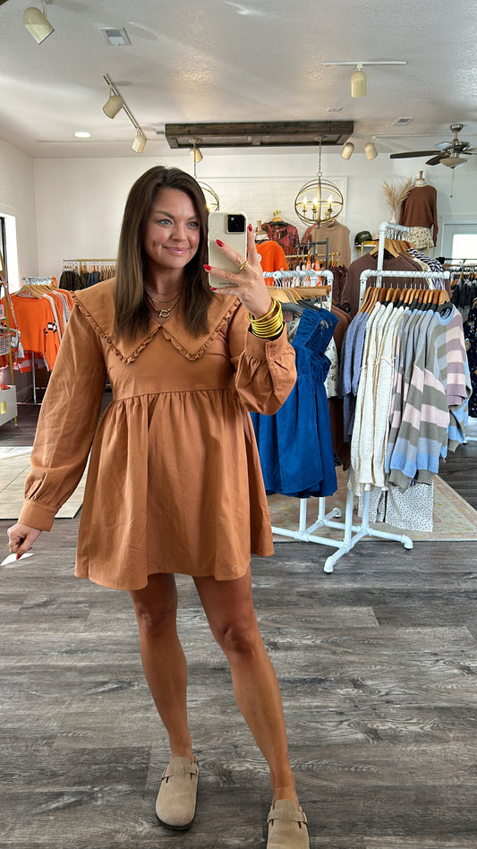 COZY COPPER DRESS