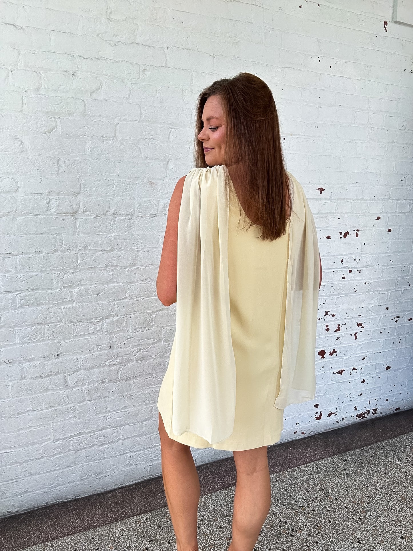 WEDDING GUEST MINI DRESS