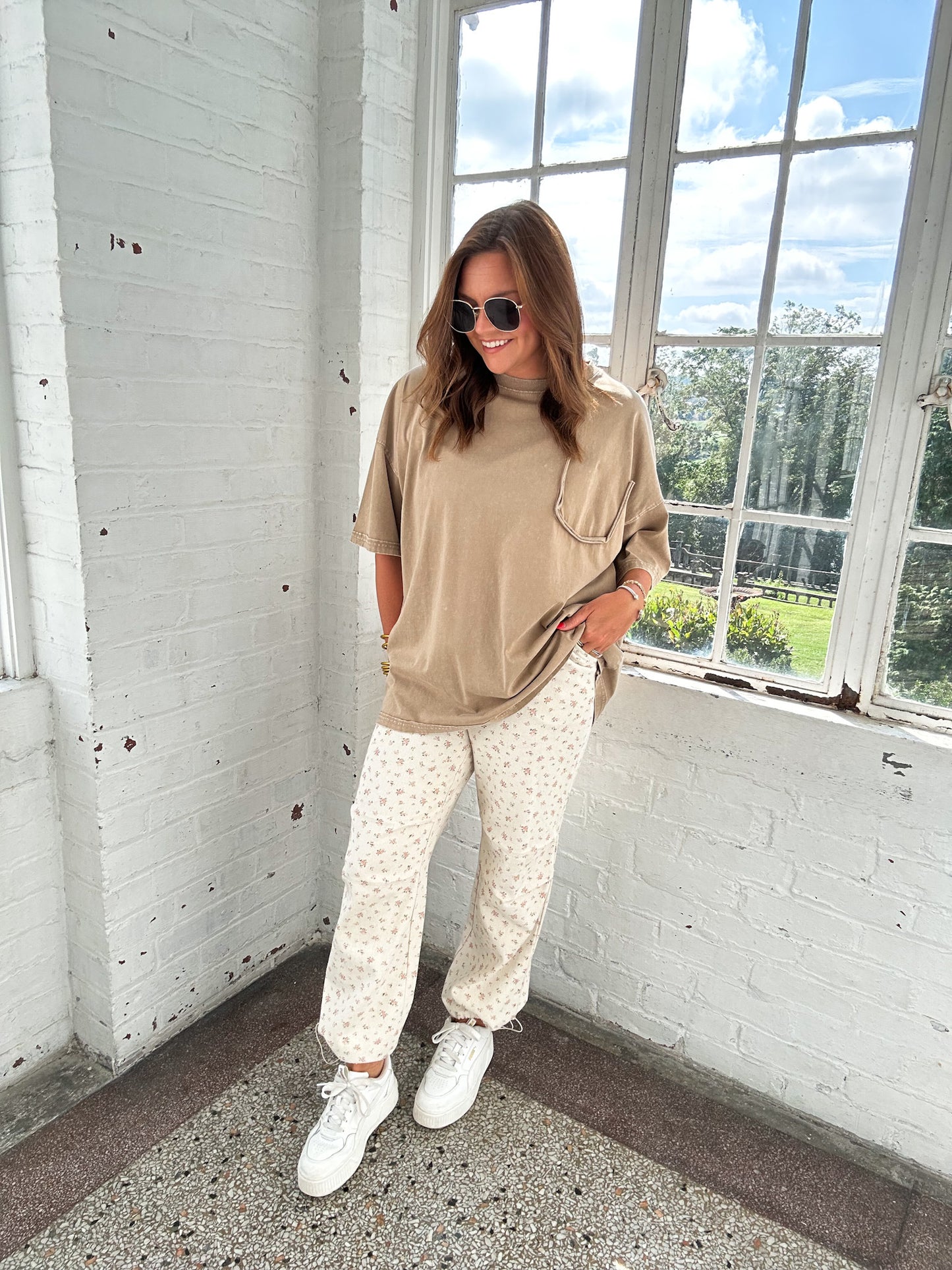 AUGUST FLORAL HUES PANTS