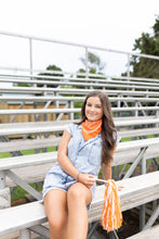 Load image into Gallery viewer, ORANGE SCARF BANDANA
