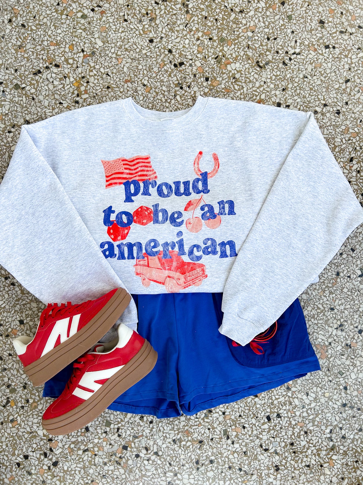PROUD AMERICAN SWEATSHIRT