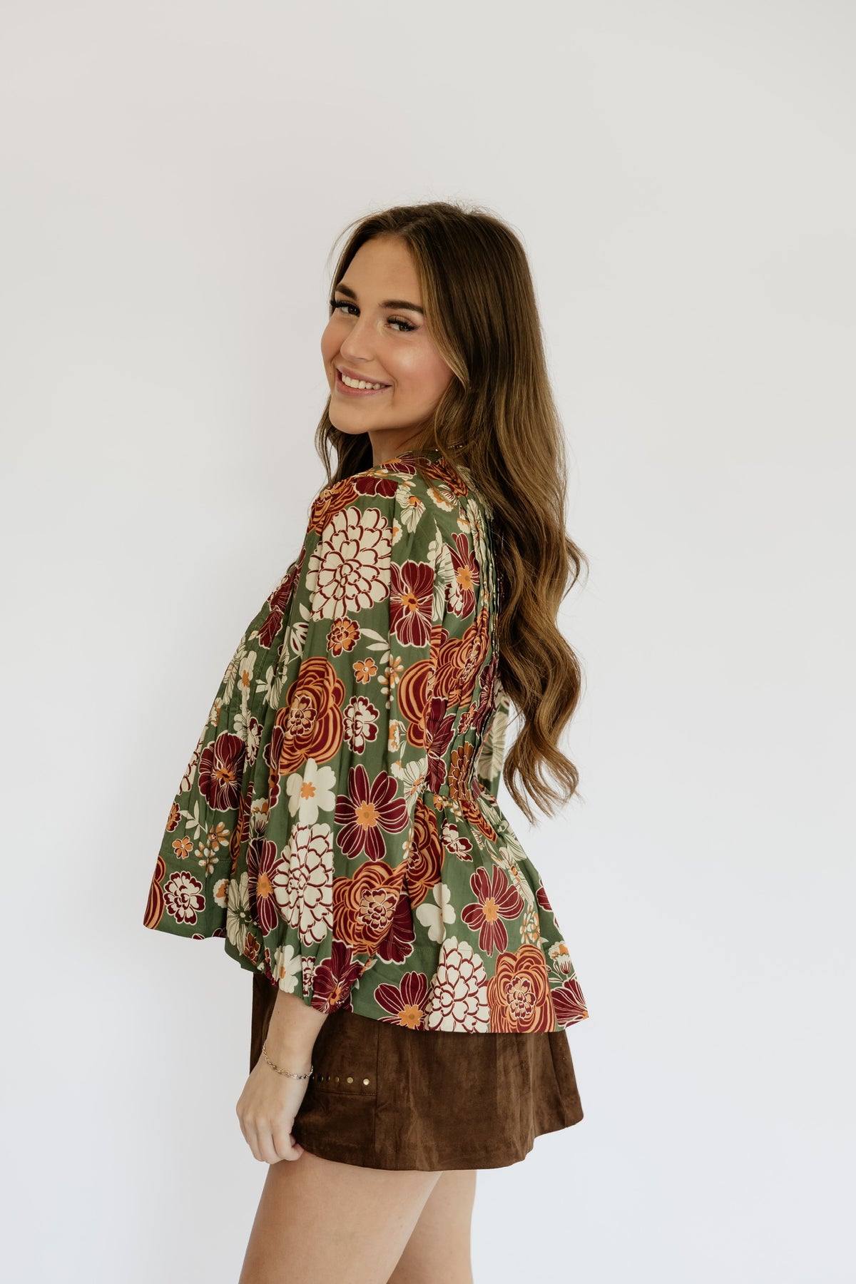 ABSTRACT AUTUMN TOP