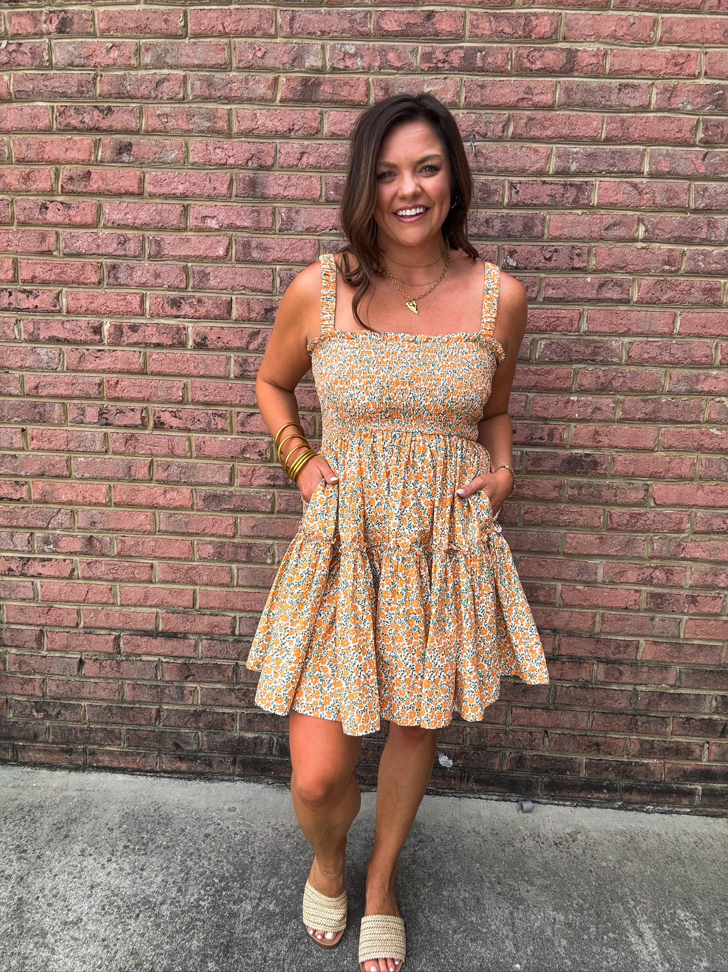 EMMALINE FLORAL DRESS