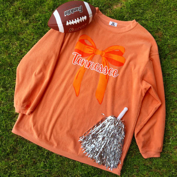 TENNESSEE BOW CORD CREWNECK