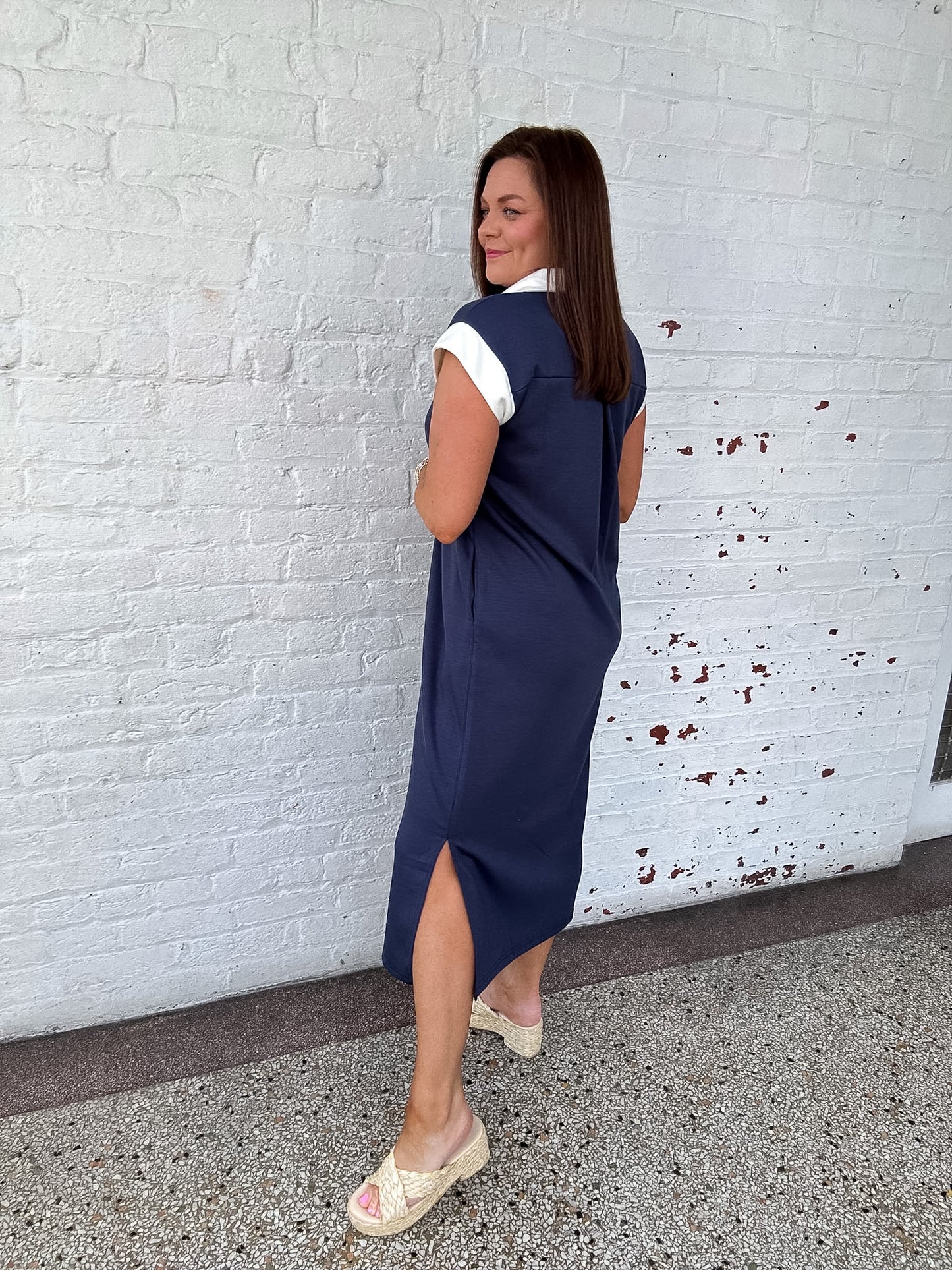 MIDNIGHT TIDE MAXI DRESS