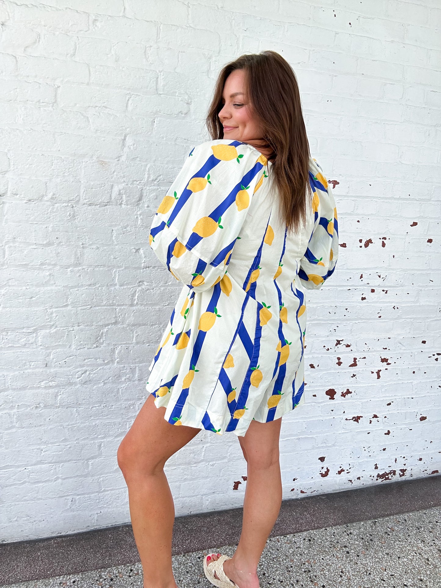 POSITANO LEMON ROMPER
