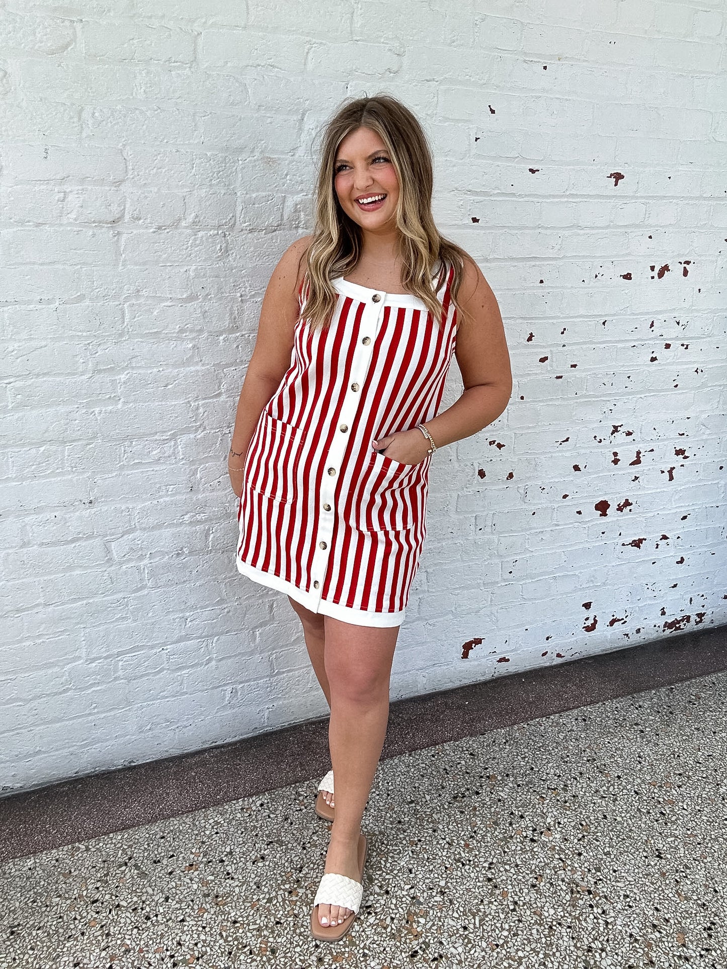 SUMMER NIGHTS MINI DRESS - RED