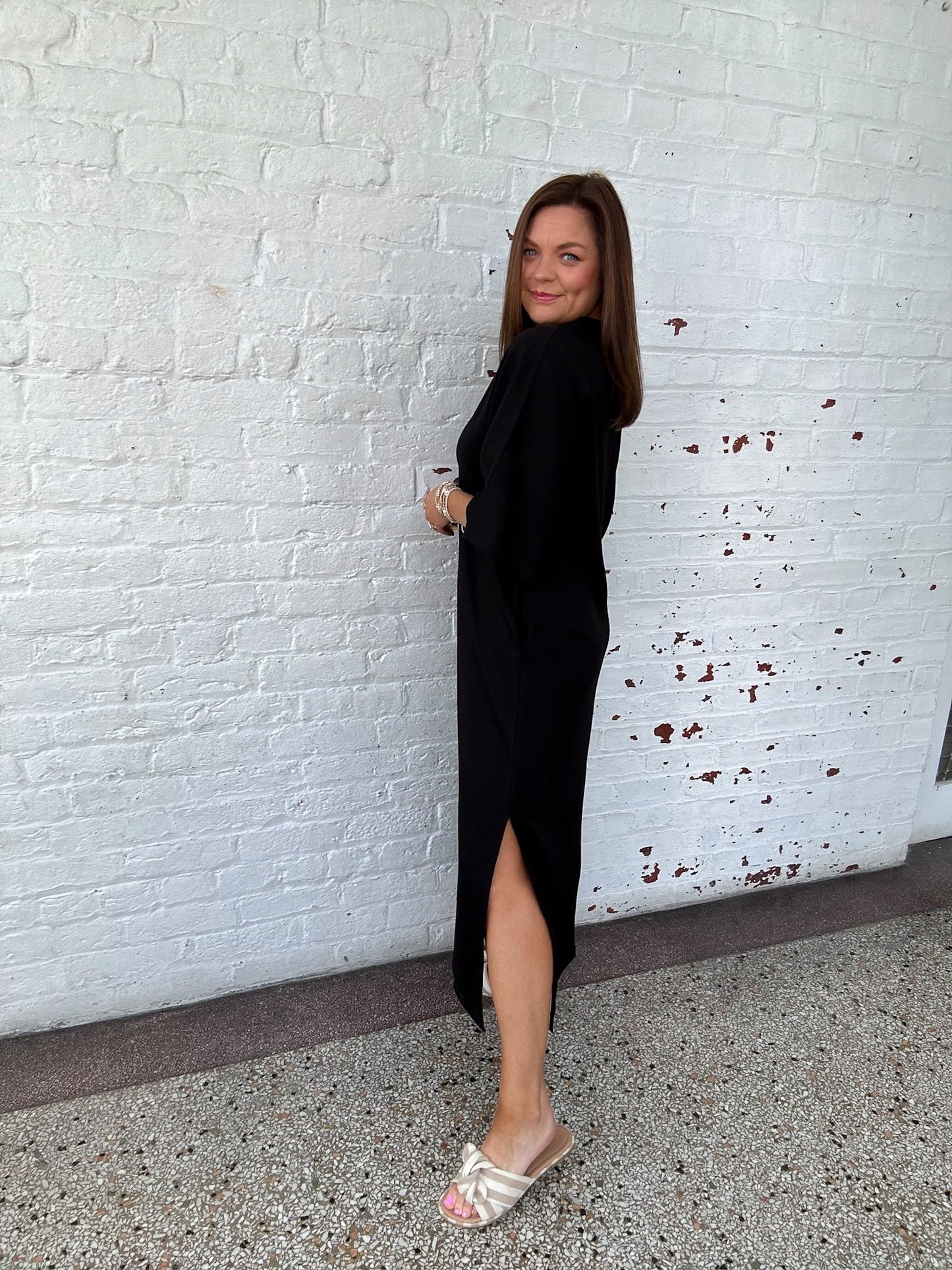 SO LUXE MAXI DRESS - BLACK