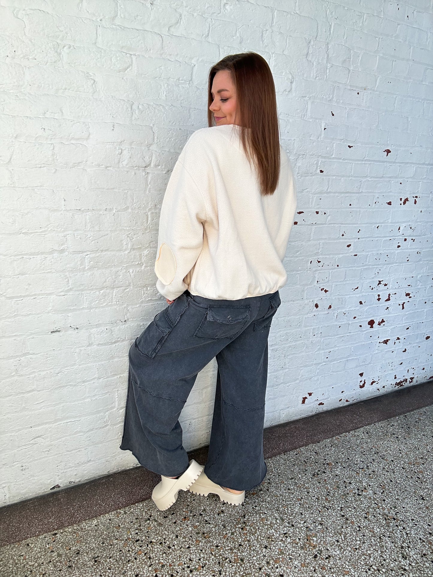 VANILLA SHERPA JACKET