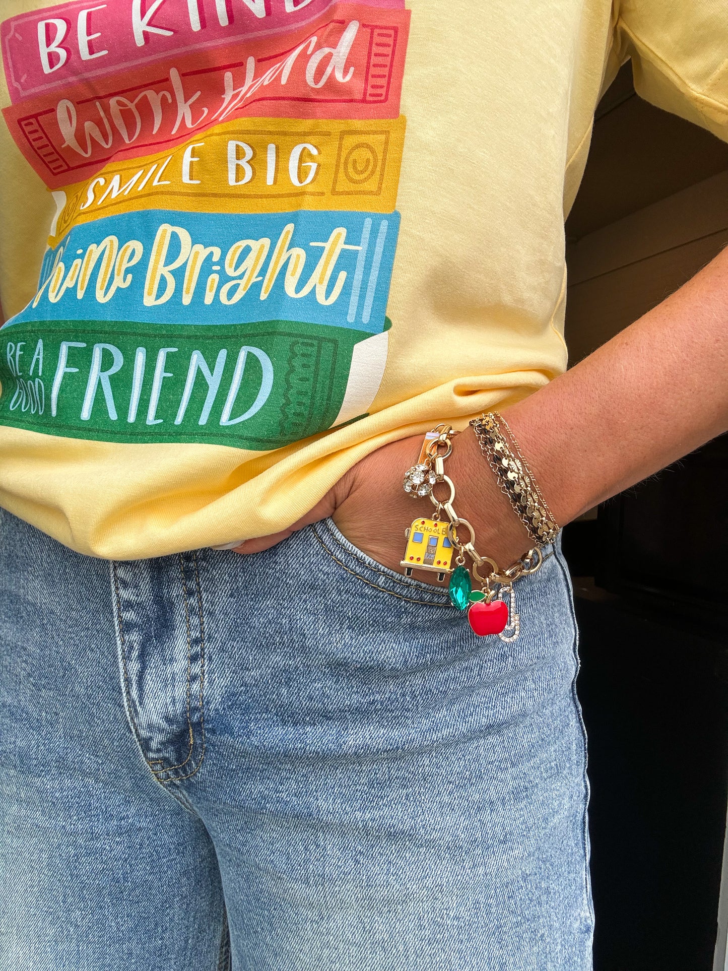 CLASSROOM CHARM BRACELET