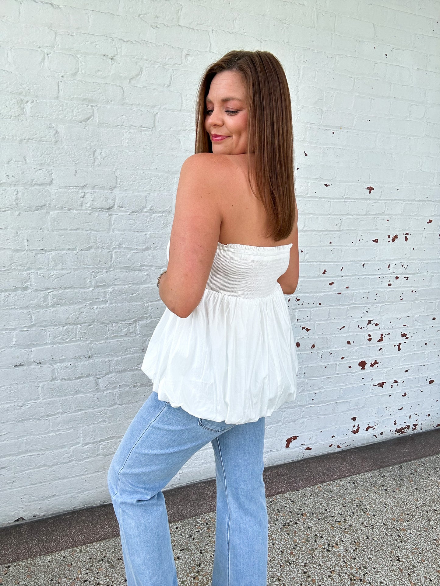 ALL DAY BUBBLE TUBE TOP