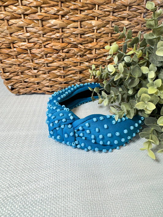 BLUE HUES HEADBAND