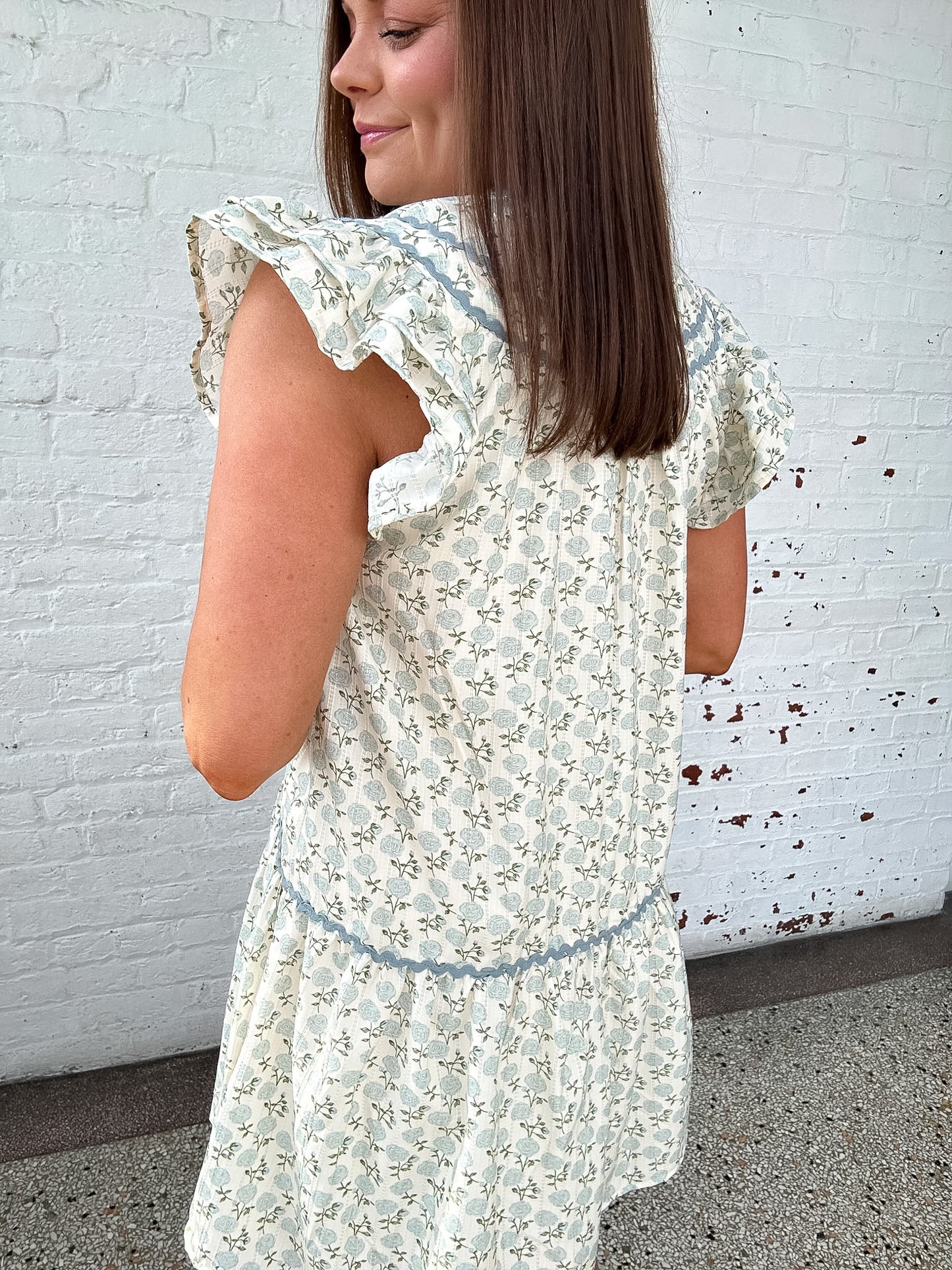 AT LAST MINI DRESS