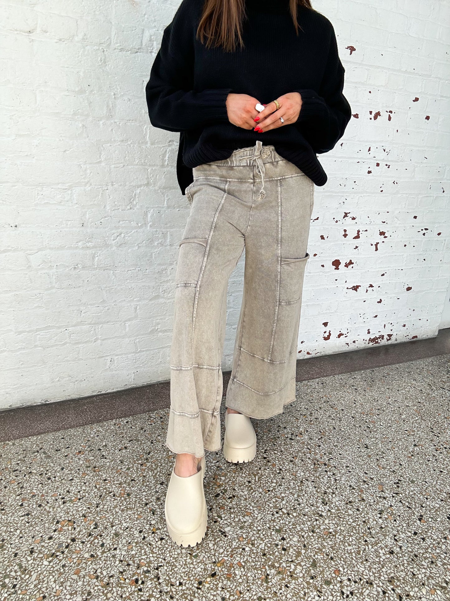 GOOD DAYS PANTS - STONE