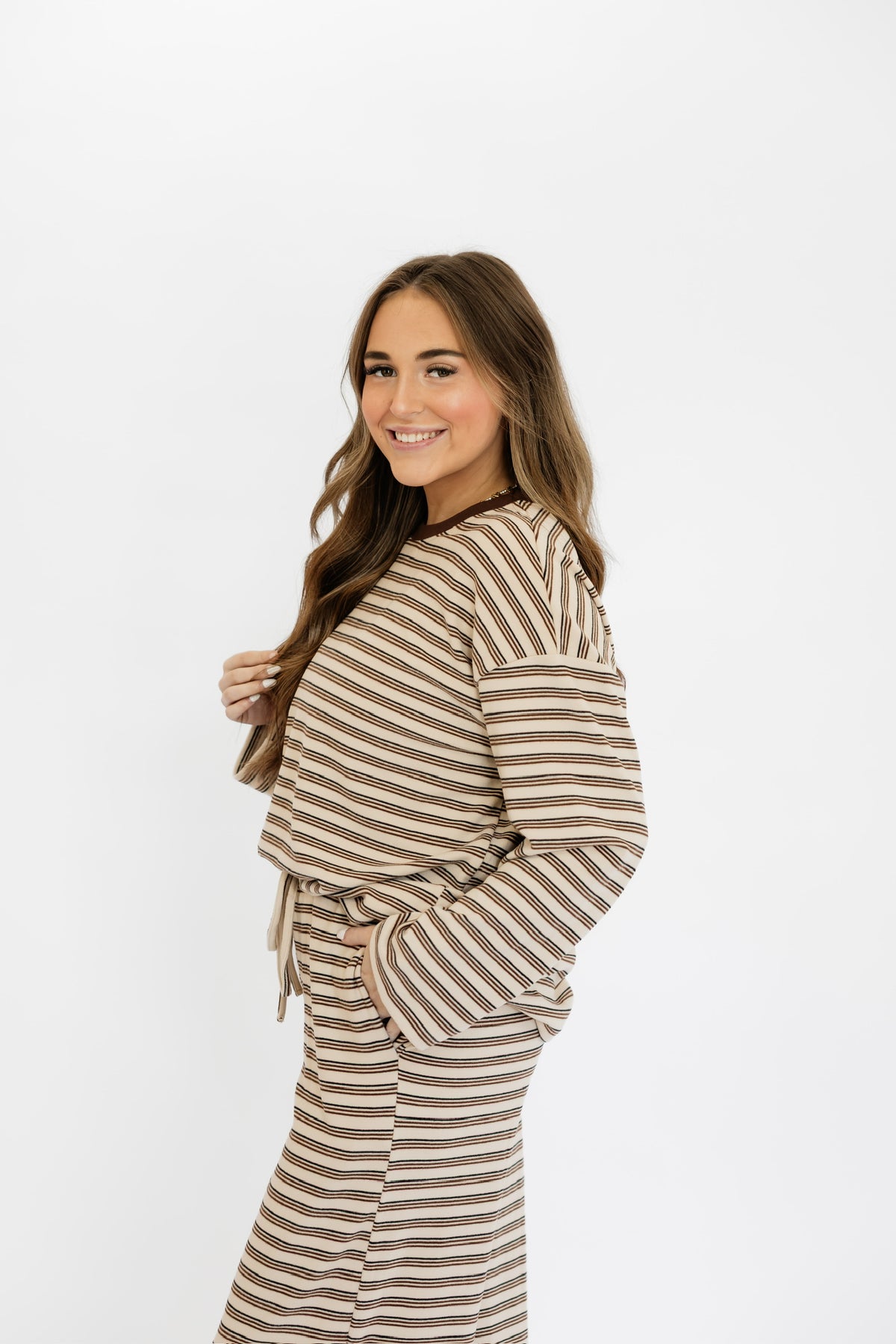 ANNIE STRIPE SET