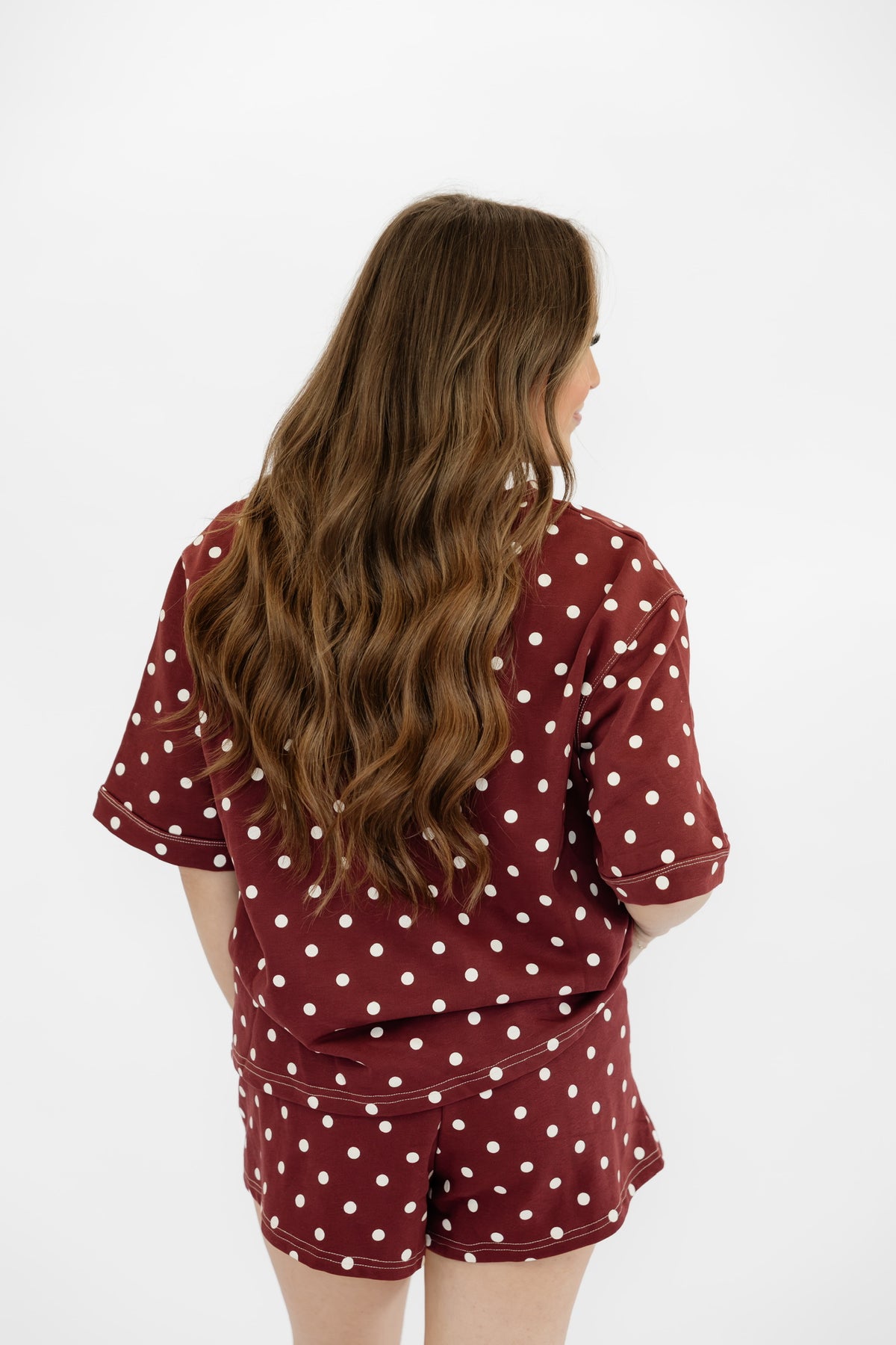 MERLOT POLKADOT SET