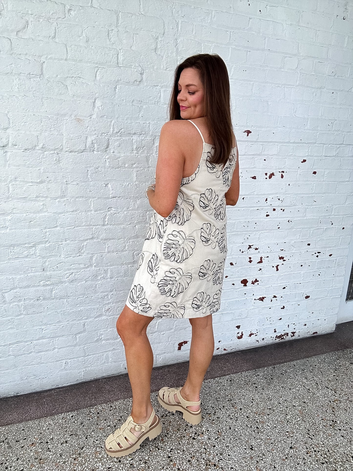 PALM SUNDAY MINI DRESS