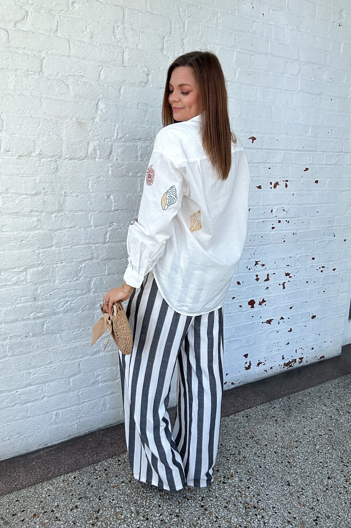 SETTING SAIL STRIPED PANTS