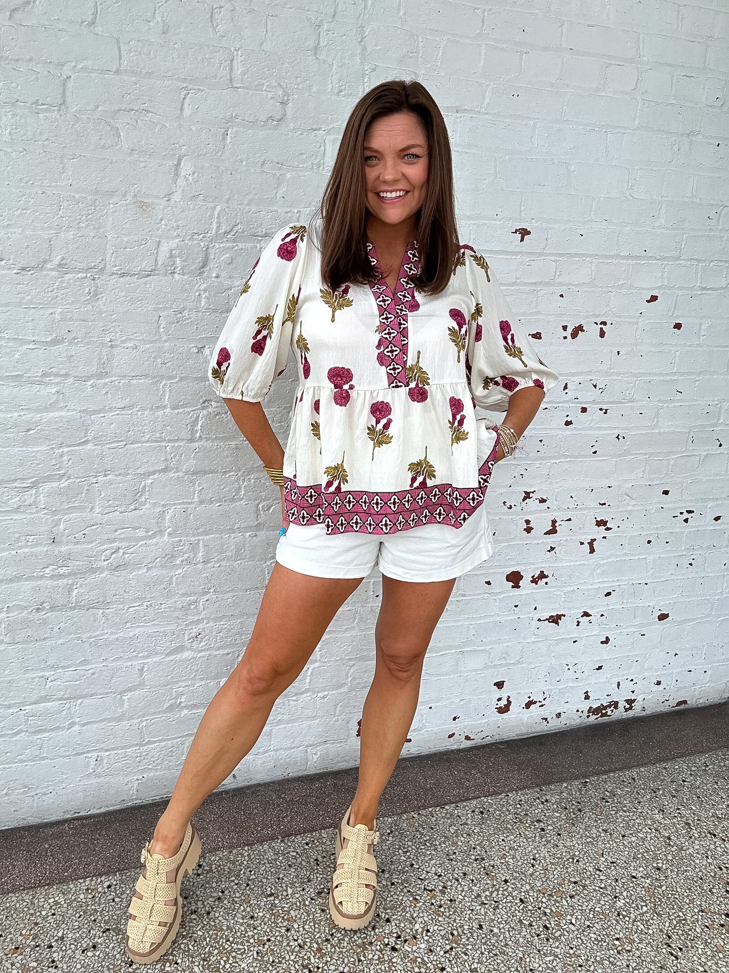 FLORAL FLIRT TOP