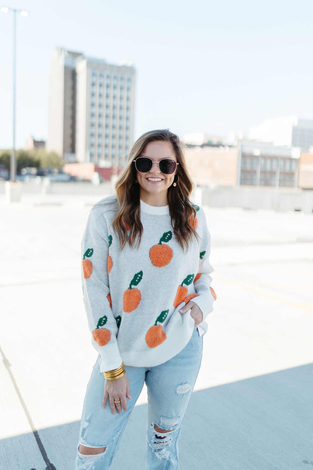 ORANGE CRUSH SWEATER