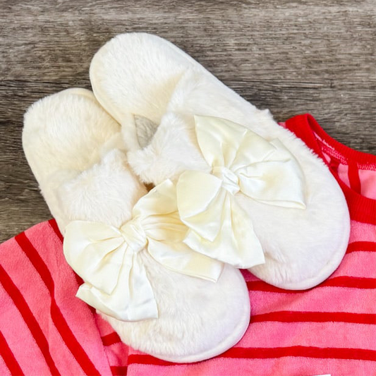 BOW SLIPPERS