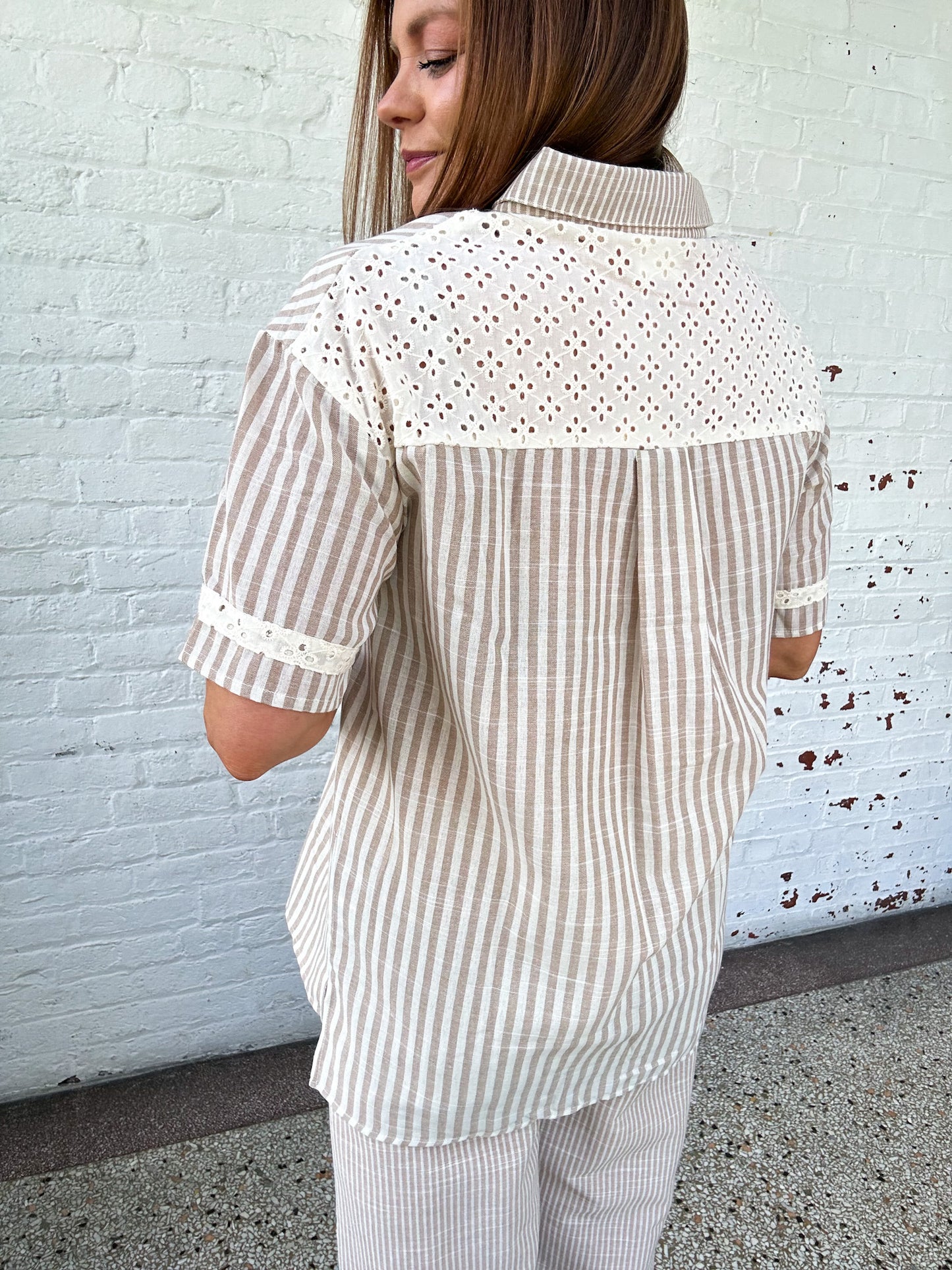 EYELET DUNE TOP