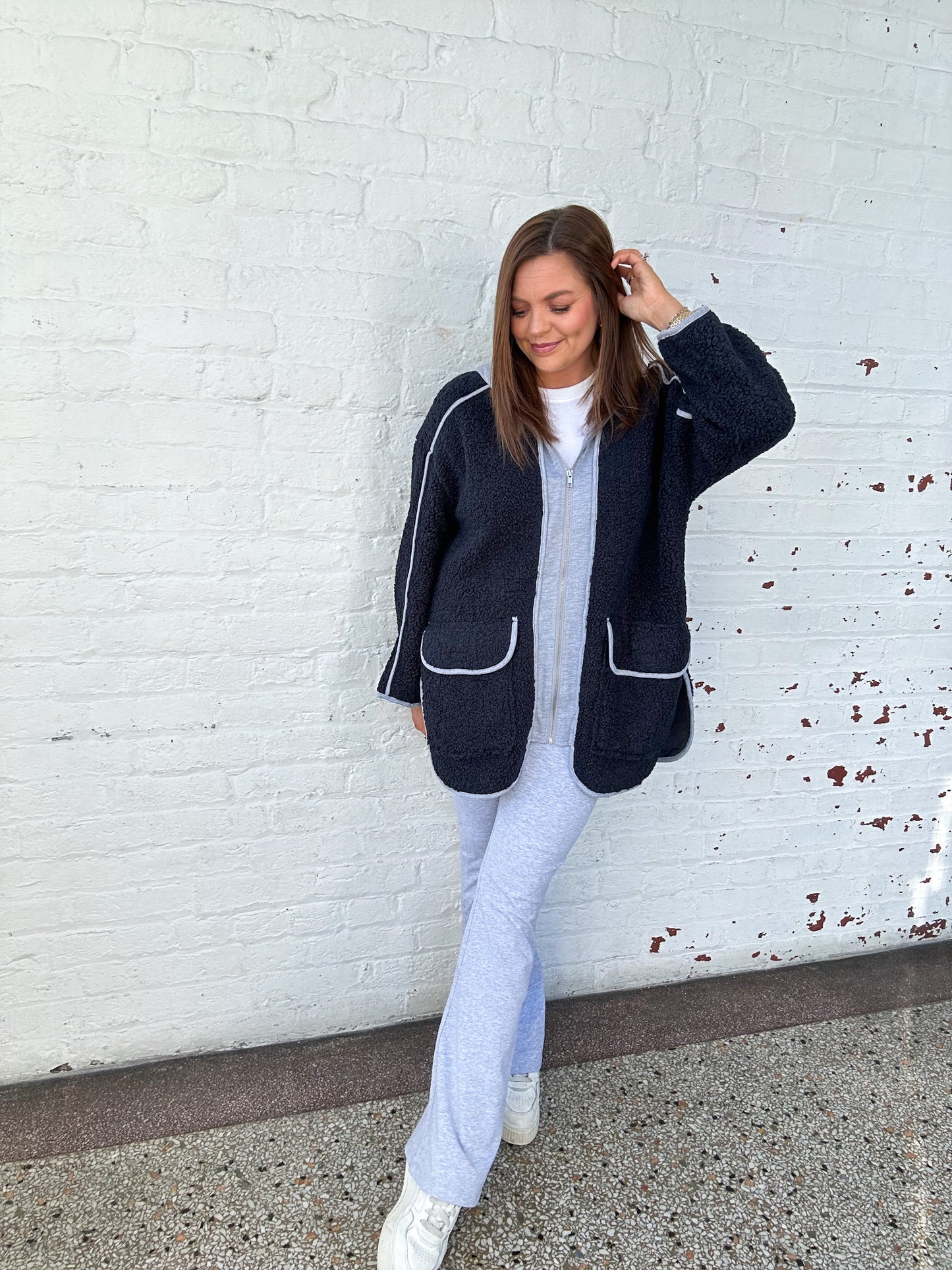 MIDNIGHT SHERPA JACKET