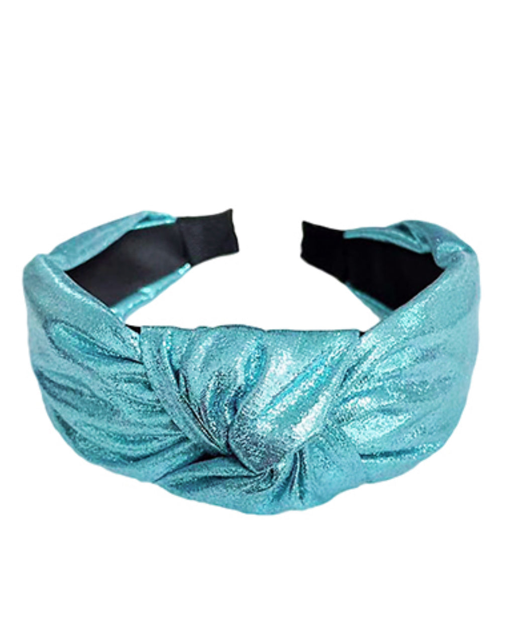 AQUA METALLIC HEADBAND