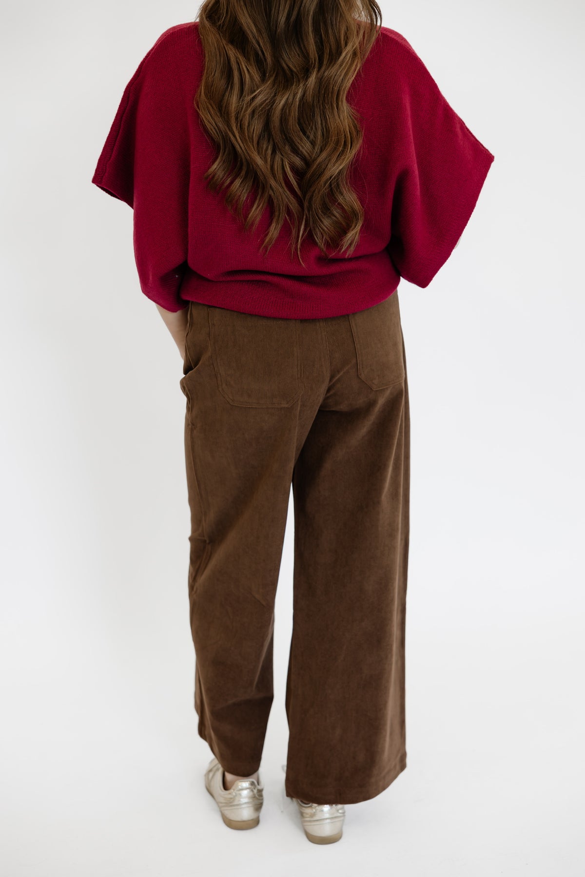 CALLIE CORDUROY PANTS - BROWN