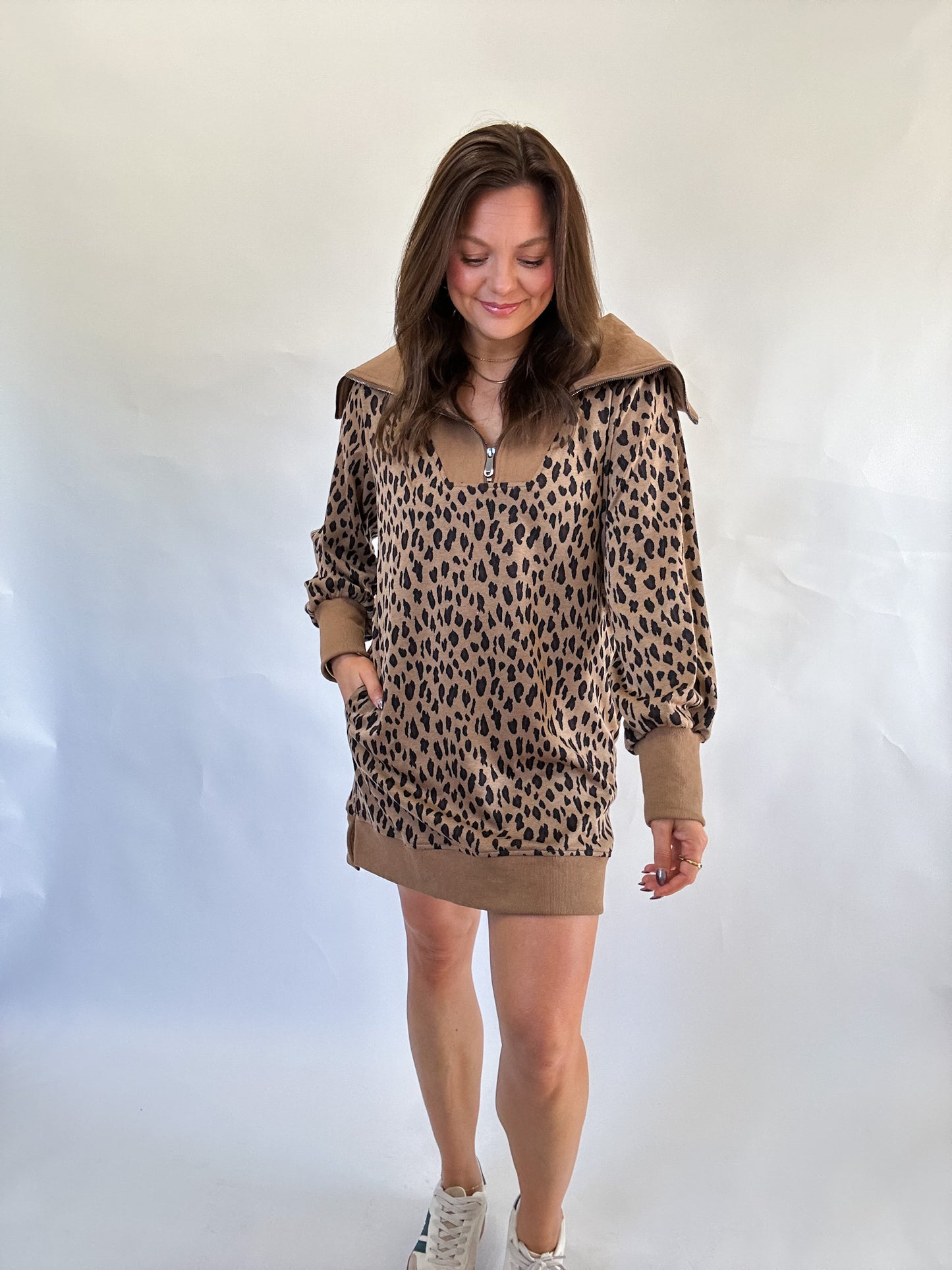 LOVELY LEOPARD DRESS