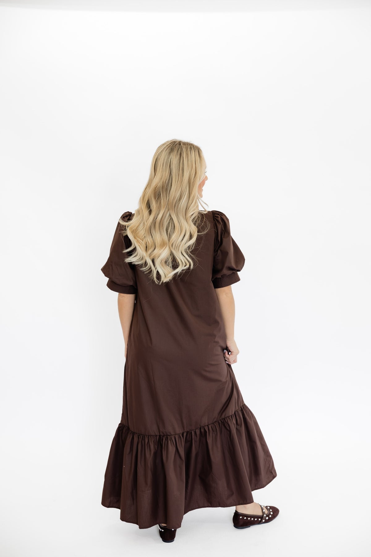 MAE MAXI DRESS - ESPRESSO
