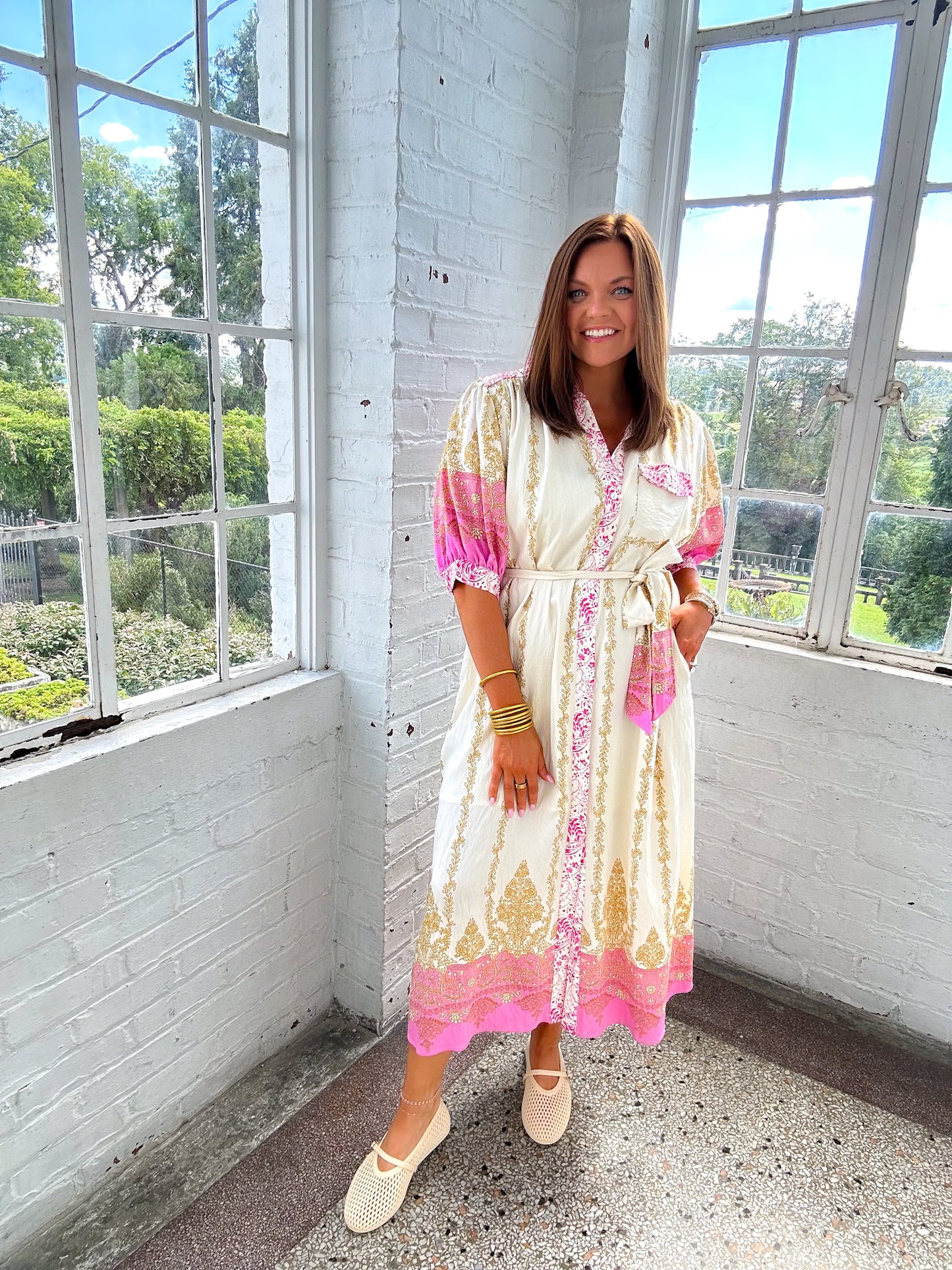 CLASSIC X CHIC MIDI DRESS